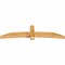 Ekena Millwork Bellingham Rough Sawn Timber Gable Bracket, Western Red Cedar, 96"W x 24"H x 6"D x 6"F, 6/12 Pitch GBW096X24X0606BEL00RWR - alternate 2